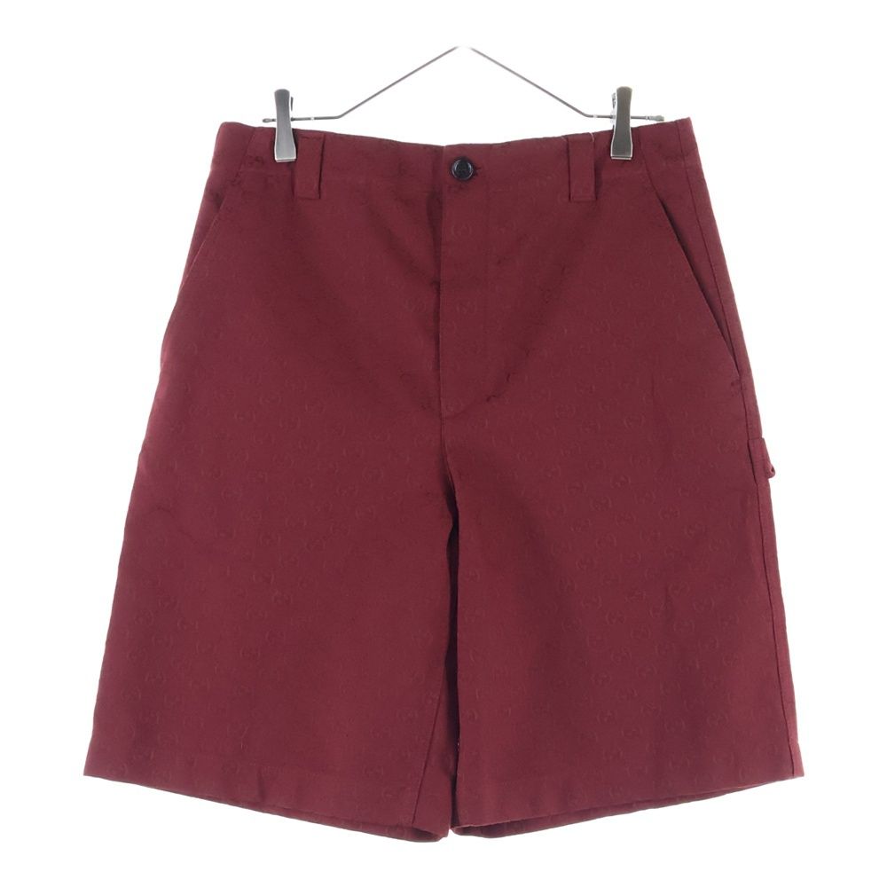 GUCCI グッチ 25SS GGスプリーム ペインターショーツ ハーフパンツ レッド 791566