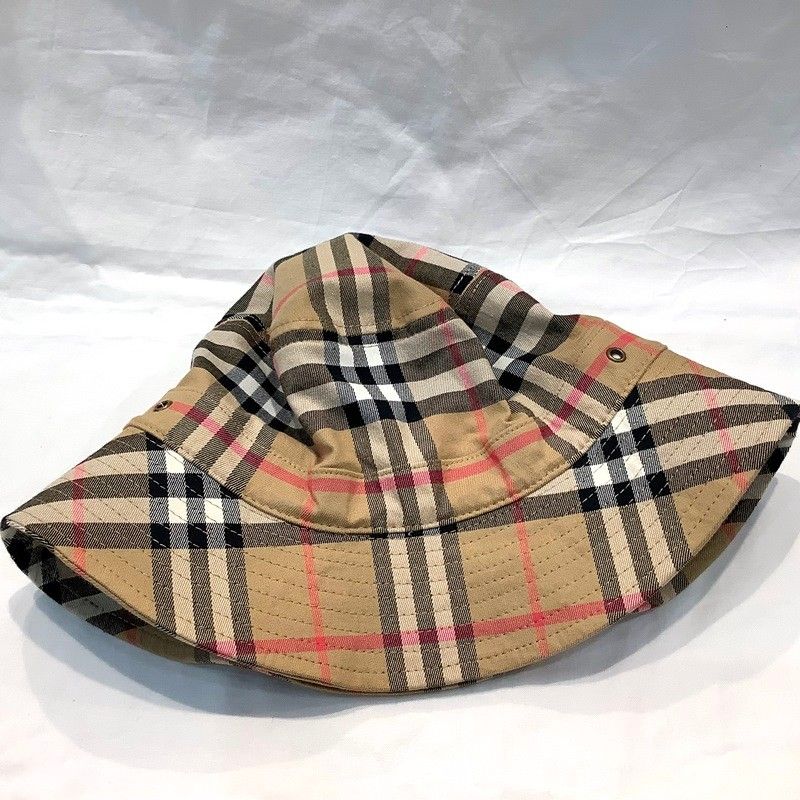 BURBERRY Mサイズ ノバチェック 帽子 ハット ハンチング バーバリー