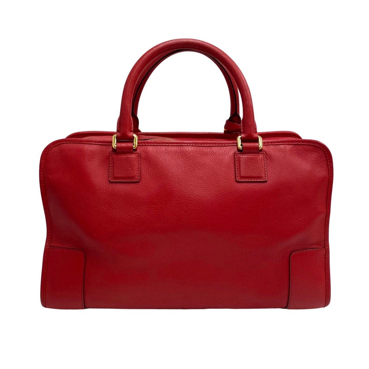 極 美品 保存袋付 LOEWE ロエベ アマソナ 36 アナグラム ロゴ 金具