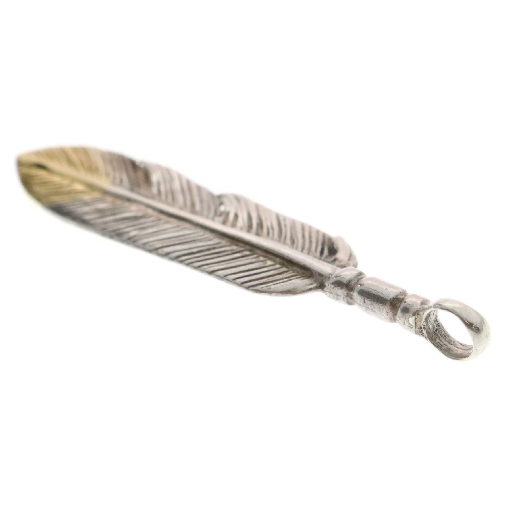 REDMAN (レッドマン) 先金 小フェザー 右向き ペンダントトップ