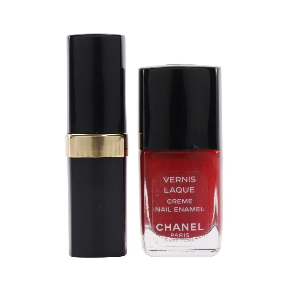 ほぼ未使用 シャネル 口紅 セット① CHANEL】シャネル 口紅＆ネイル 2点セット レディース 化粧品