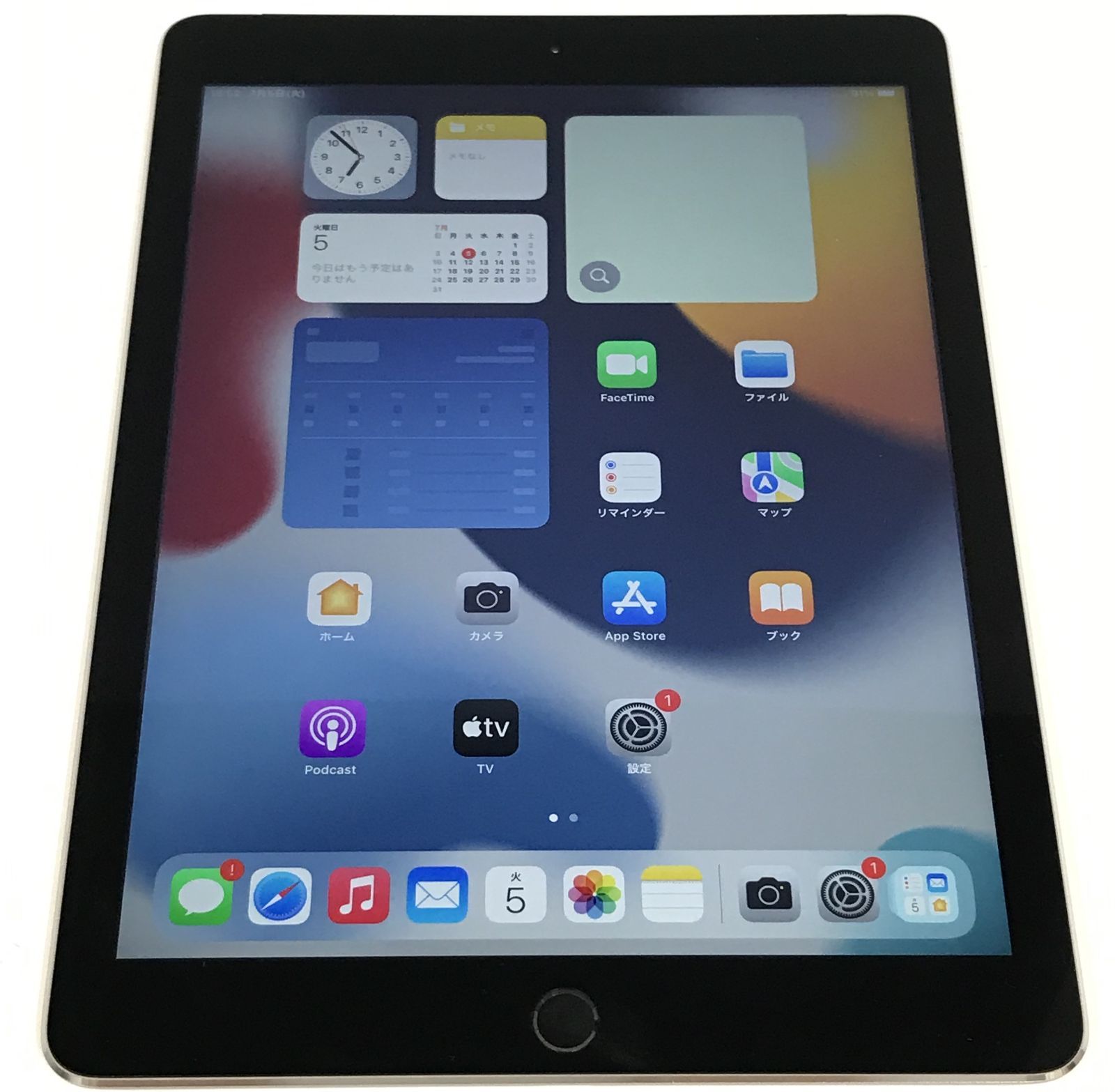 iPad Air2 Wi-Fi+Cellular 16GB スペースグレイ docomo 本体 n04744 ...