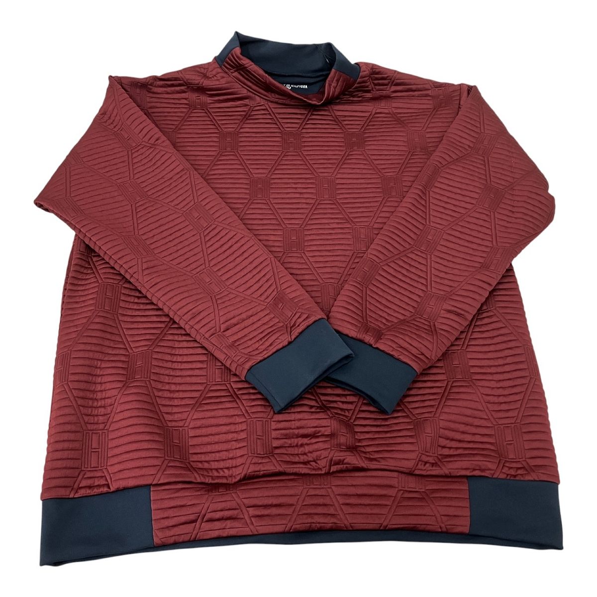 TOMMY HILFIGER GOLF THMA477 トミーヒルフィガー ゴルフ メンズ モックネックスウェット M10496509