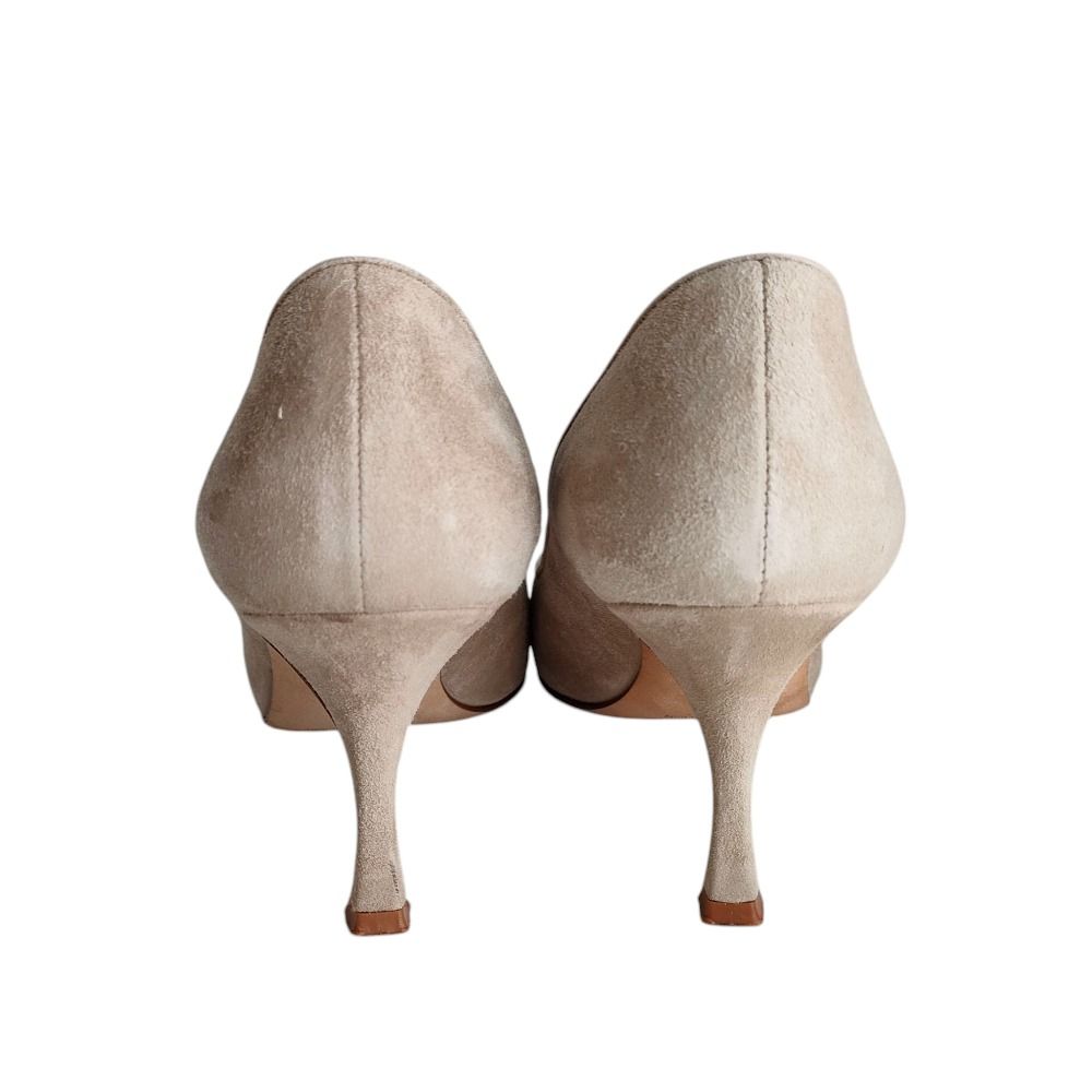 美品 MANOLO BLAHNIK マノロブラニク MAYSALE スエード ポインテッド  
