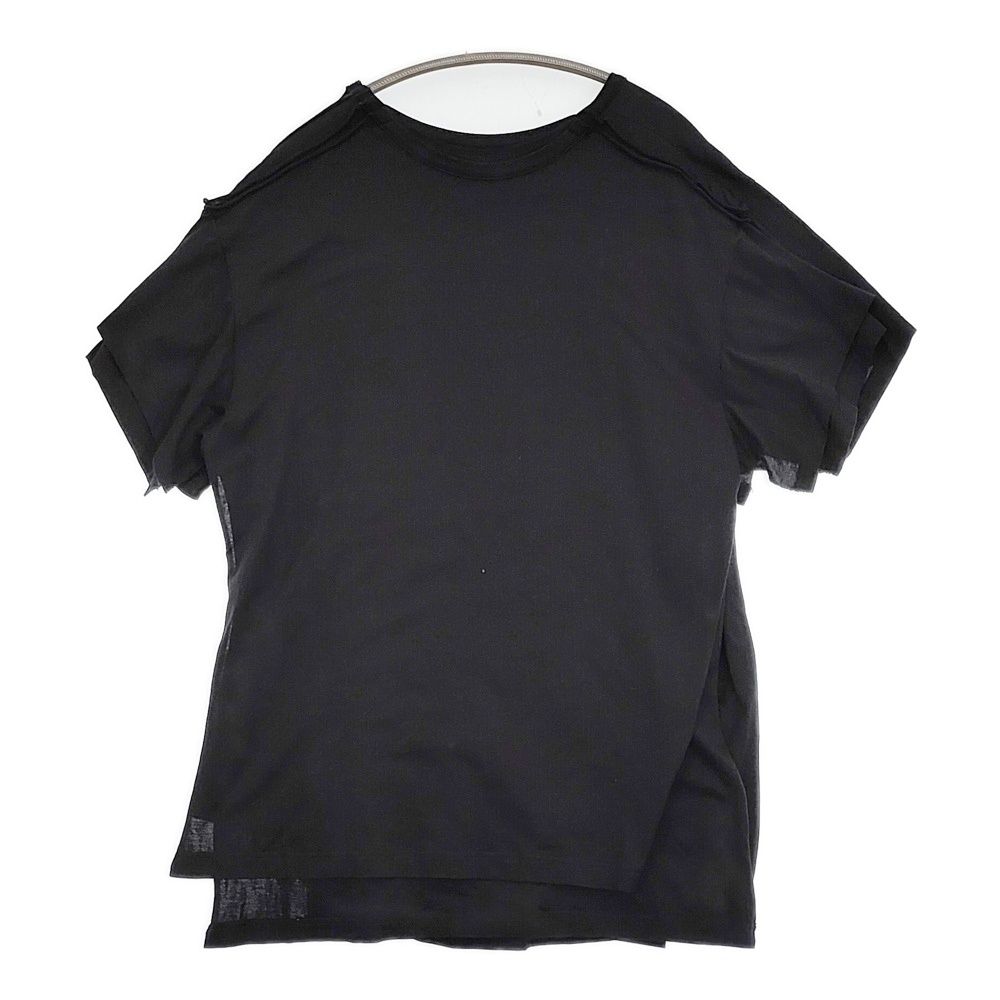B Yohji Yamamoto 2シルケット 天竺3重半袖Tシャツ NN-T58-074 サイズ2