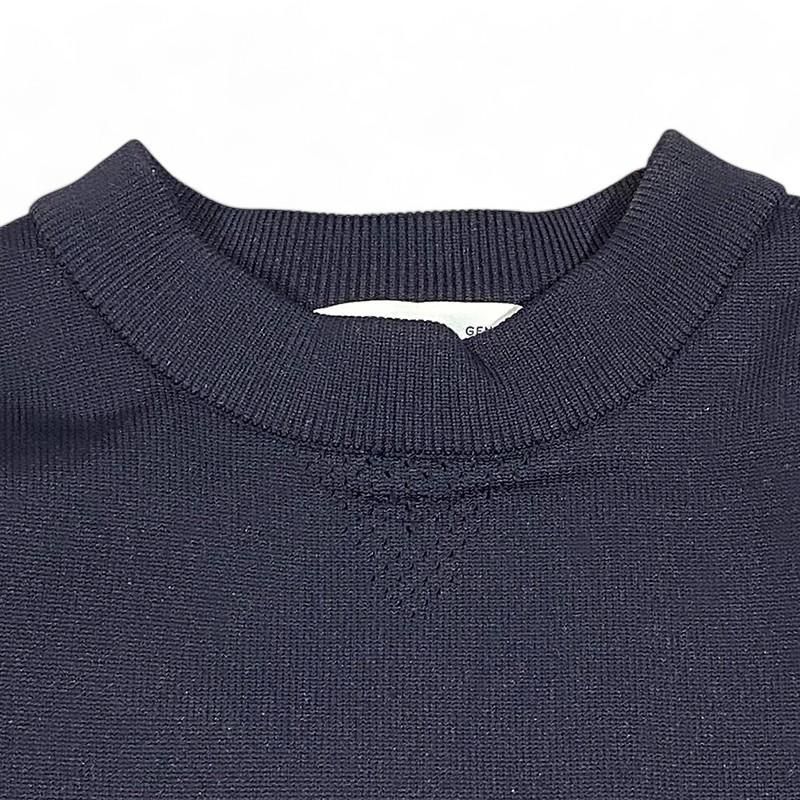 PGG パーリーゲイツ トップ 長袖 ニットセーター ネイビー 0 ゴルフ