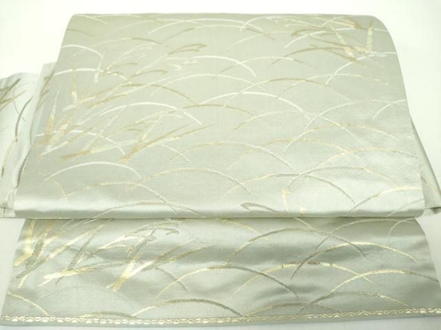 平和屋着物●ワンタッチつけ帯 芒文 金銀糸 正絹 DAAY1660ps