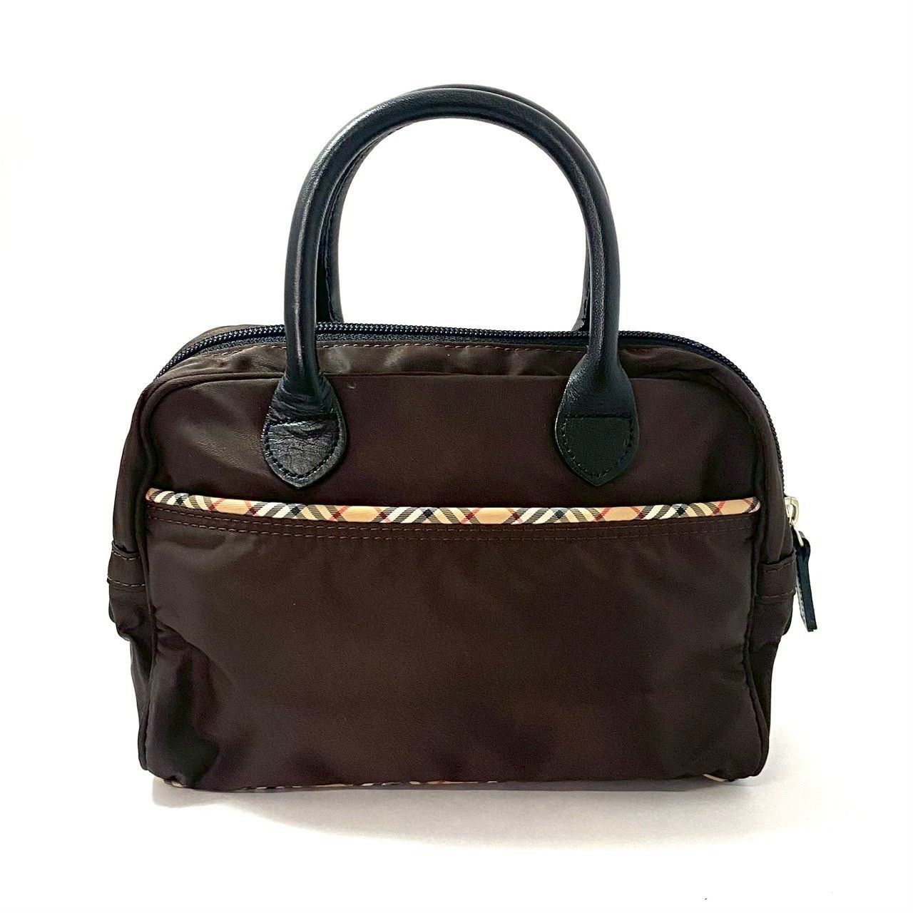 ✨美品✨BURBERRY GOLF ボストンバッグ ロゴ ノバチェック ブラウン ✨美品✨BURBERRY GOLF ボストンバッグ ロゴ ノバチェック ブラウン