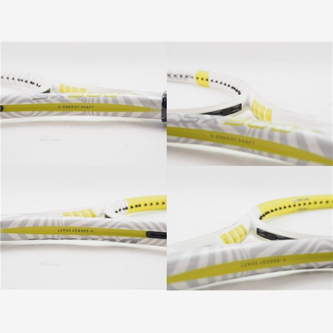 中古 テニスラケット ダンロップ エスエックス300 LS ホワイト 2023年