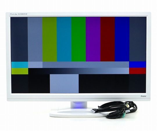 【並品】iiyama ProLite X2380HS 23インチ非光沢IPSパネル フルHD 1920x1080ドット HDMI/DVI-D/アナログRGB入力 中古