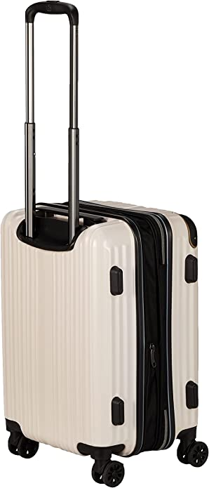 one size サンドベージュ [ワイズリー] スーツケース 超軽量 ショック吸収・ストッパー機能双輪キャスター 抗菌防臭 TSAロック  機内持ち込み マチ拡張 約37～41L ::40576