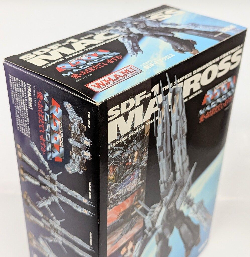 SDF-1 マクロス 1/5000スケールモデル　W.H.A.M.! WAVE WHAM 1/5000 DYRL SDF-1 – Scorched Earth Toys