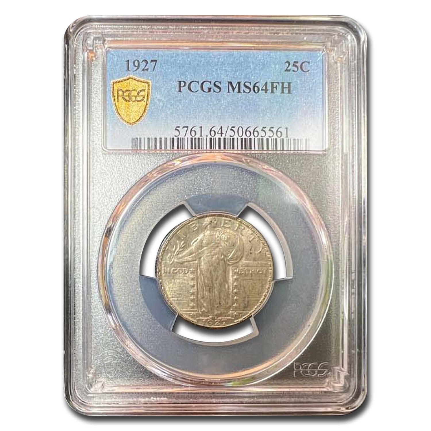 1927 Standing Liberty Quarter MS-64 PCGS FH