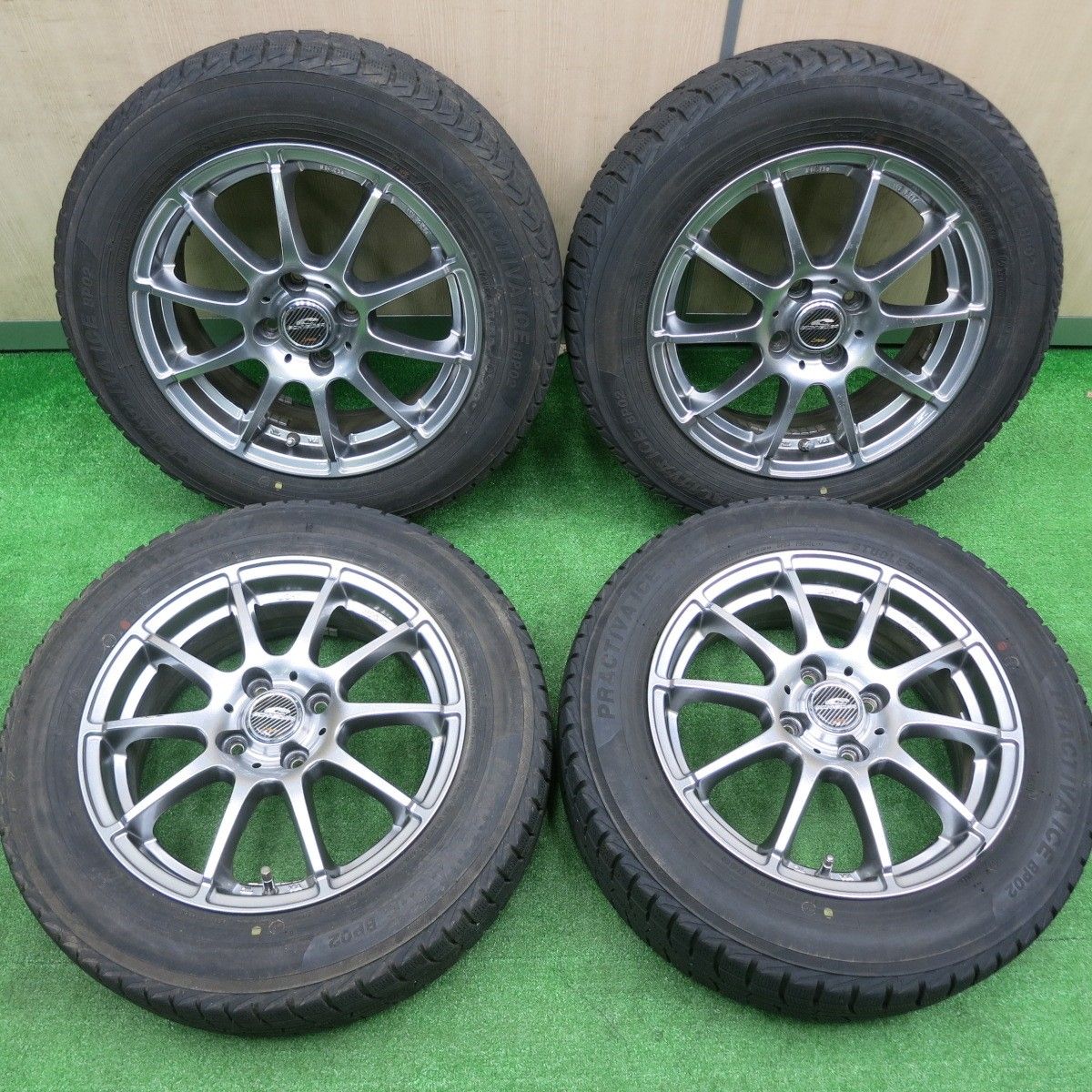 送料無料] 4本価格！20年☆スタッドレス 175/65R15 プラクティバ アイス BP02 SCHNEIDER ATECH シュナイダー  15インチ PCD100/4H☆4100501NJス - メルカリ