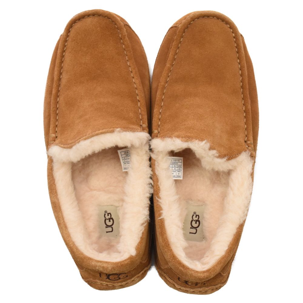 UGG (アグ) ムートンスリッポン シューズ ブラウン - メルカリ