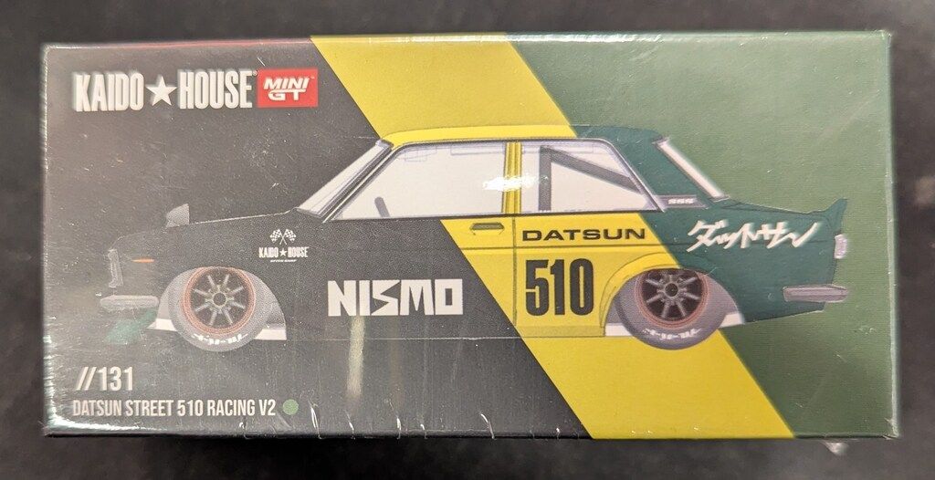TSM MODEL 1/64MINI GT/KAIDO HOUSE ダットサン ストリート 510