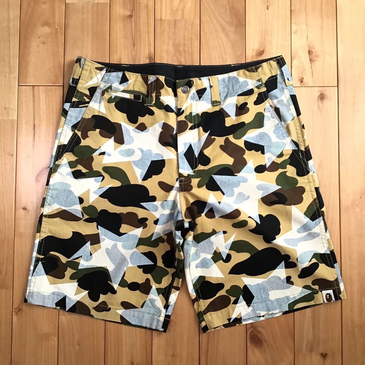 超激安安い BAPE STA CAMO SWEAT エイプ ベイプ ハーフパンツ JyZCw