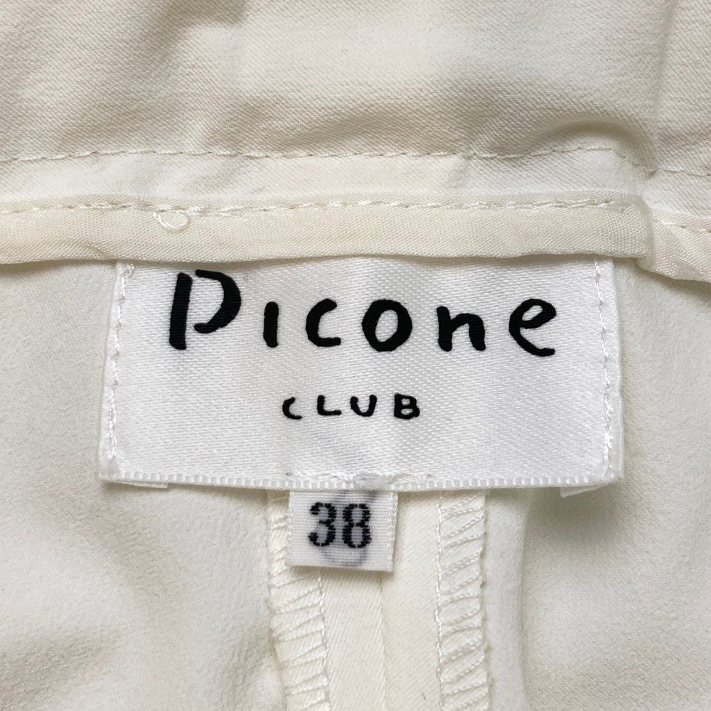 サイズ：38 PICONE CLUB ピッコーネクラブ ストレッチパンツ