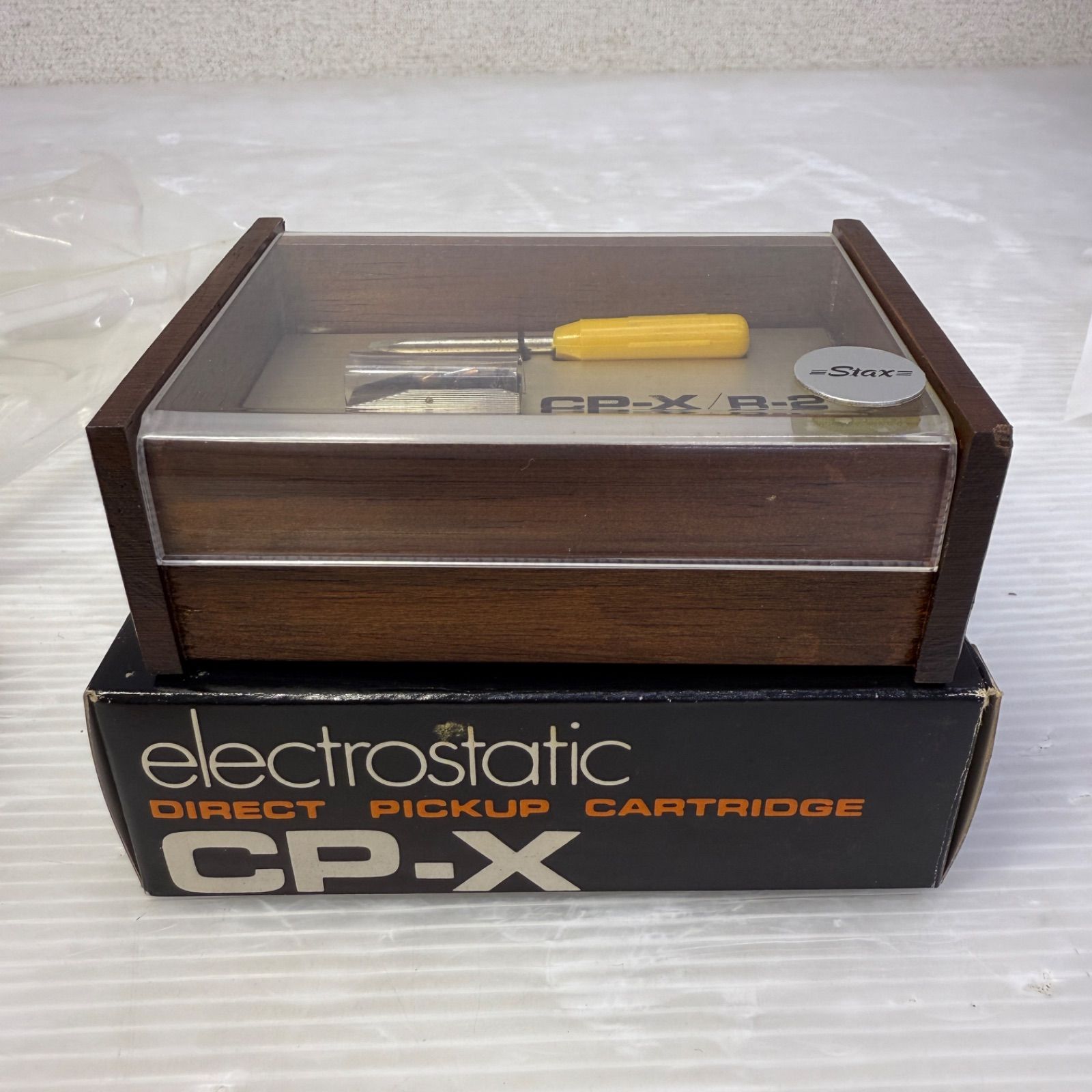  スタックス stax CP-X R-2 カートリッジ オーディオ機器 レコード針 カートリッジ レコードプレーヤー