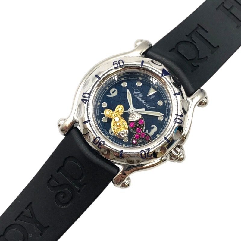 ショパール Chopard ハッピースポーツハッピーフィッシュ 27|6923-402 SS クオーツ レディース 腕時計