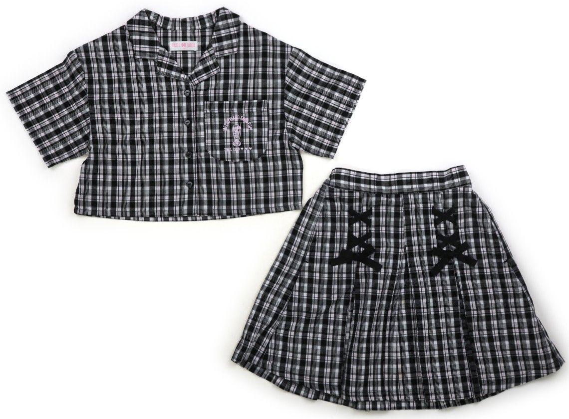 メゾピアノ　サイズ130セット メゾピアノ/mezzopiano】上下セット 130サイズ 女の子【子供服