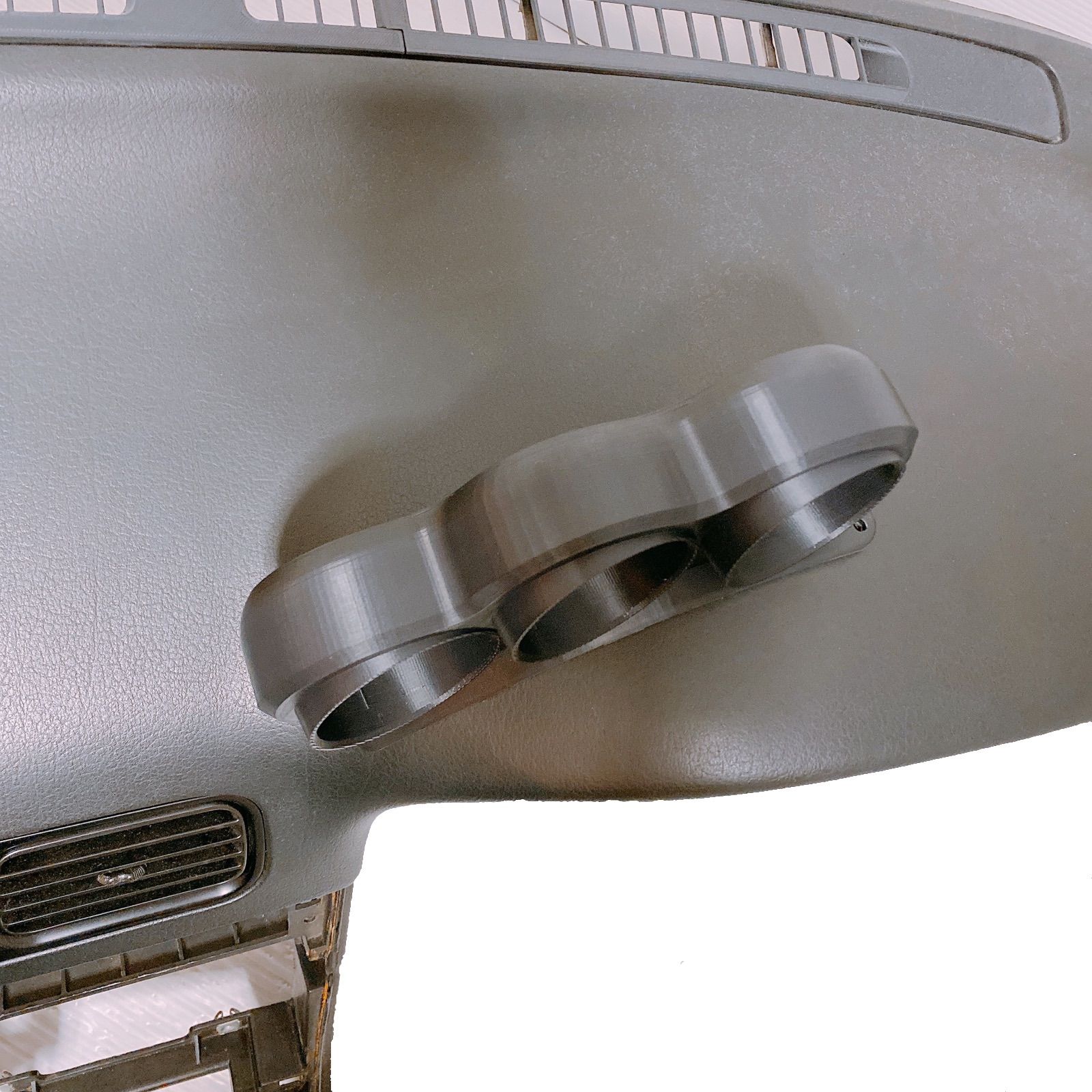 S13 180SX用 オンボード3連メーターフード CA33 LUBIR シルビア