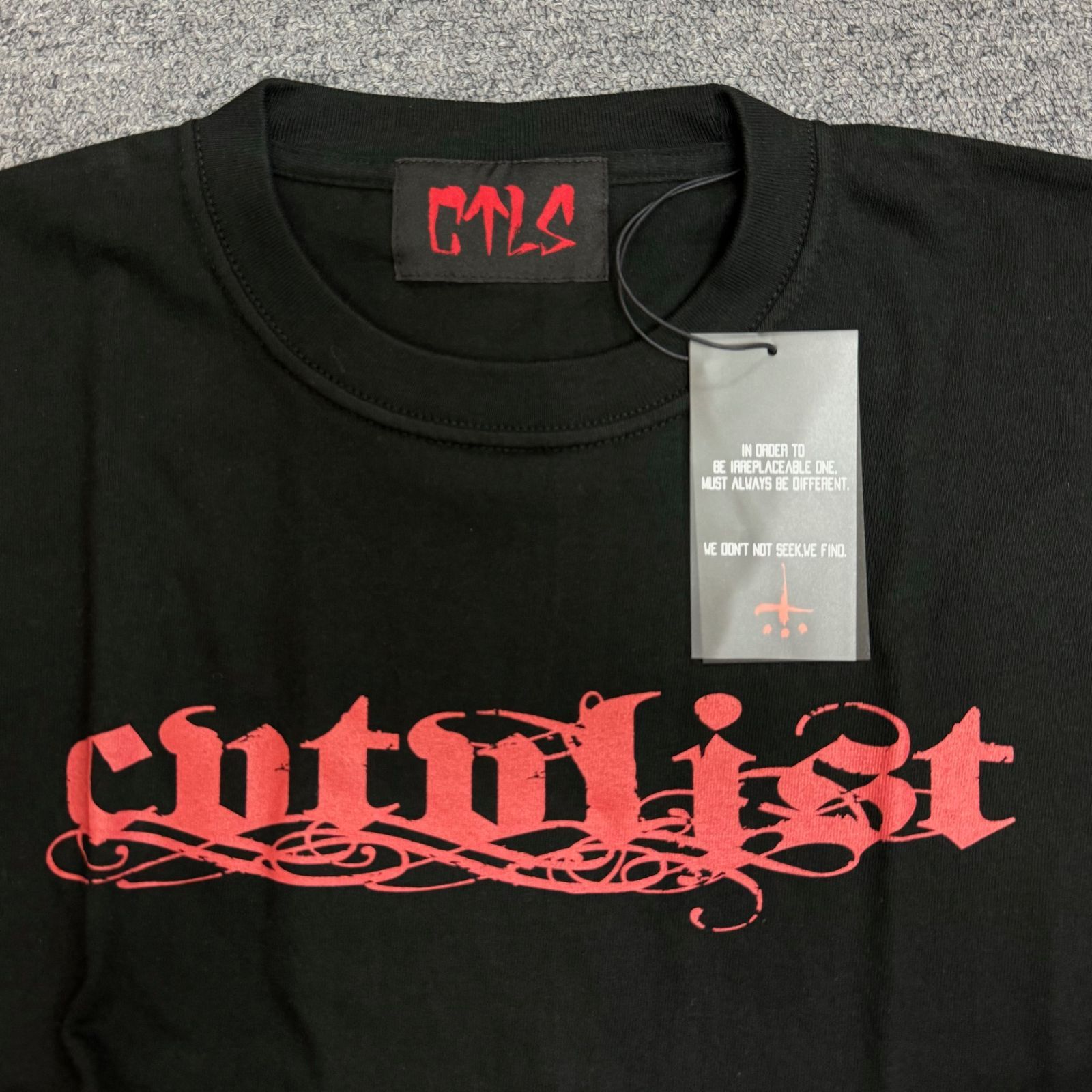 新品 CVTVLIST ロゴ プリント Tシャツ 230110AH03 カタリスト 0