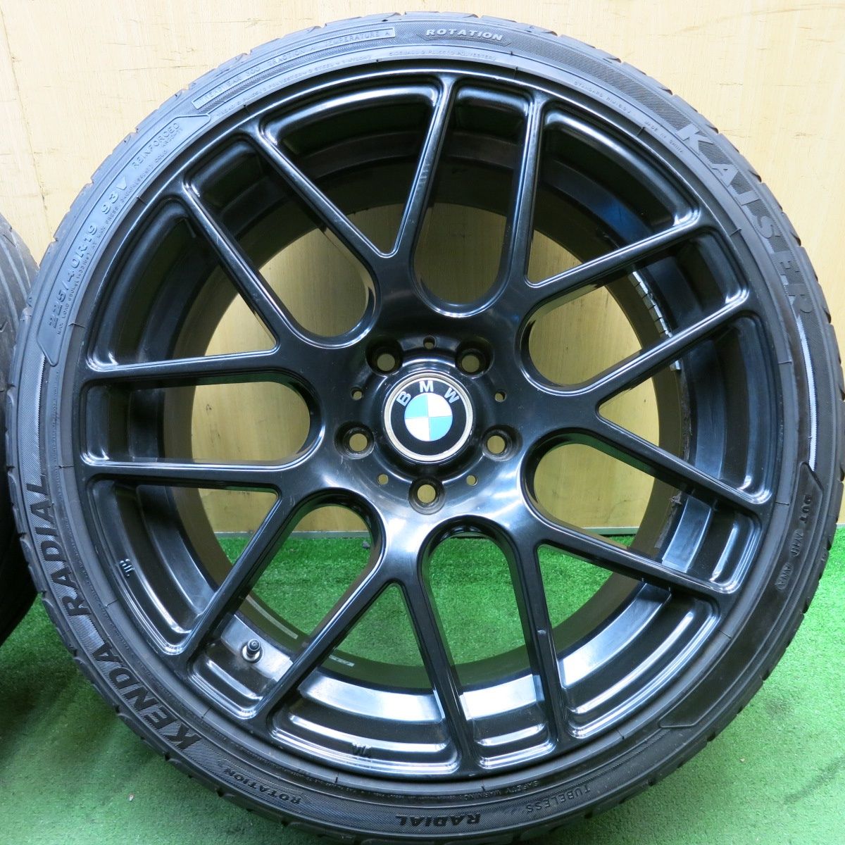 バリ溝 24年 9.5分 BMW 等 MLJ Venatici ヴェナティッチ 225 40R19 255 35R19 ケンダ ラジアル カイザー ナンカン ウルトラ スポーツ NS-2 PCD120 5H 5091402HAノ