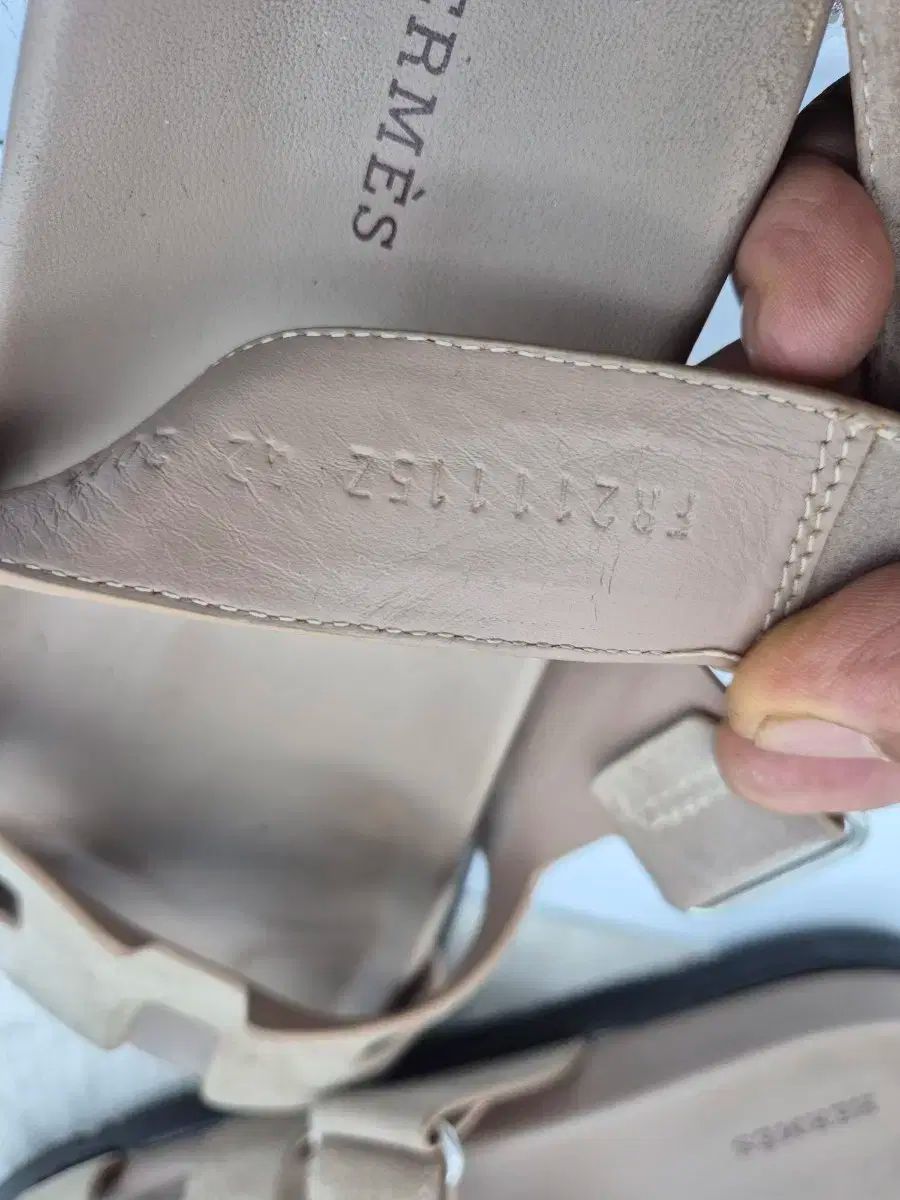 エルメスベージュ スリッパ