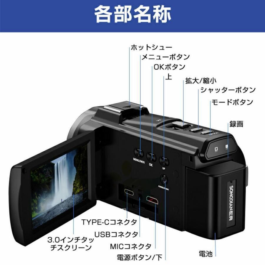 手振れ補正 IPS大画面