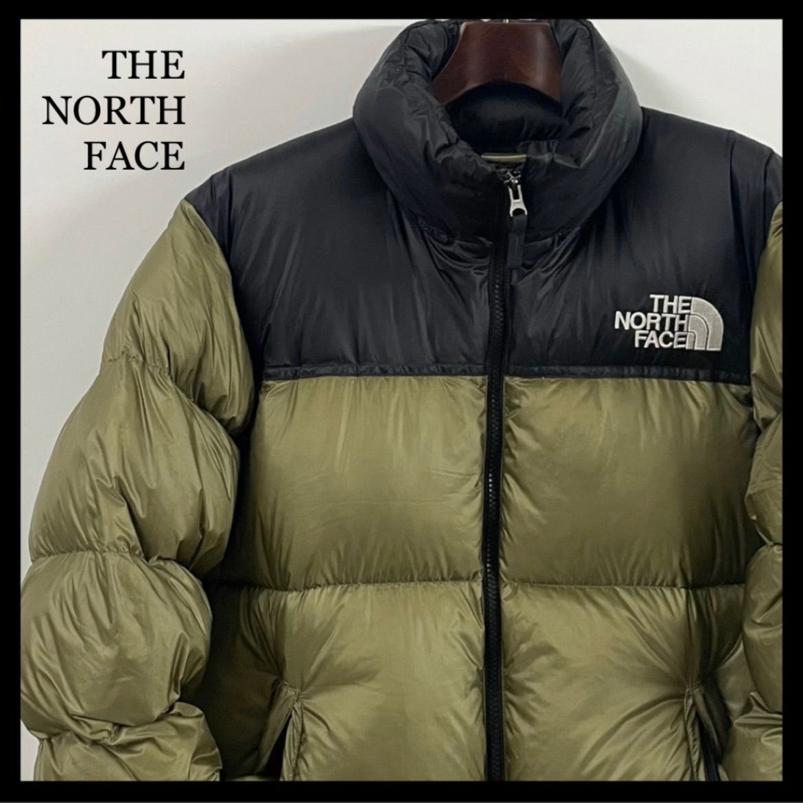 THE NORTH FACE ノースフェイス ヌプシ ダウンジャケット カーキ