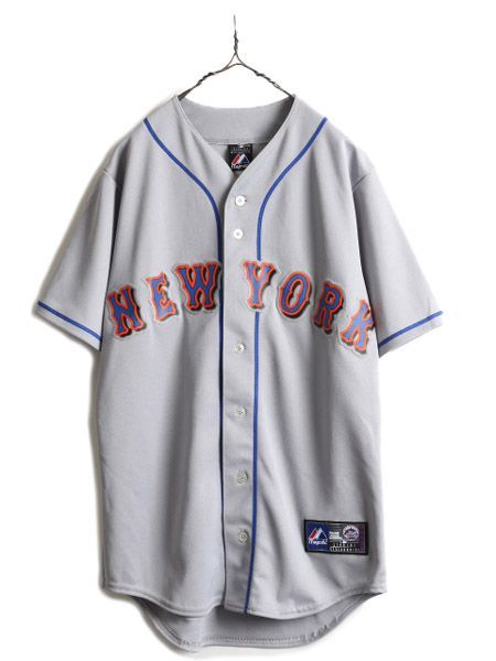 MLB Majestic メッツ ベースボールシャツ S ユニホーム 大リーグ 楽天市場】□ MLB オフィシャル Majestic ニューヨーク メッツ