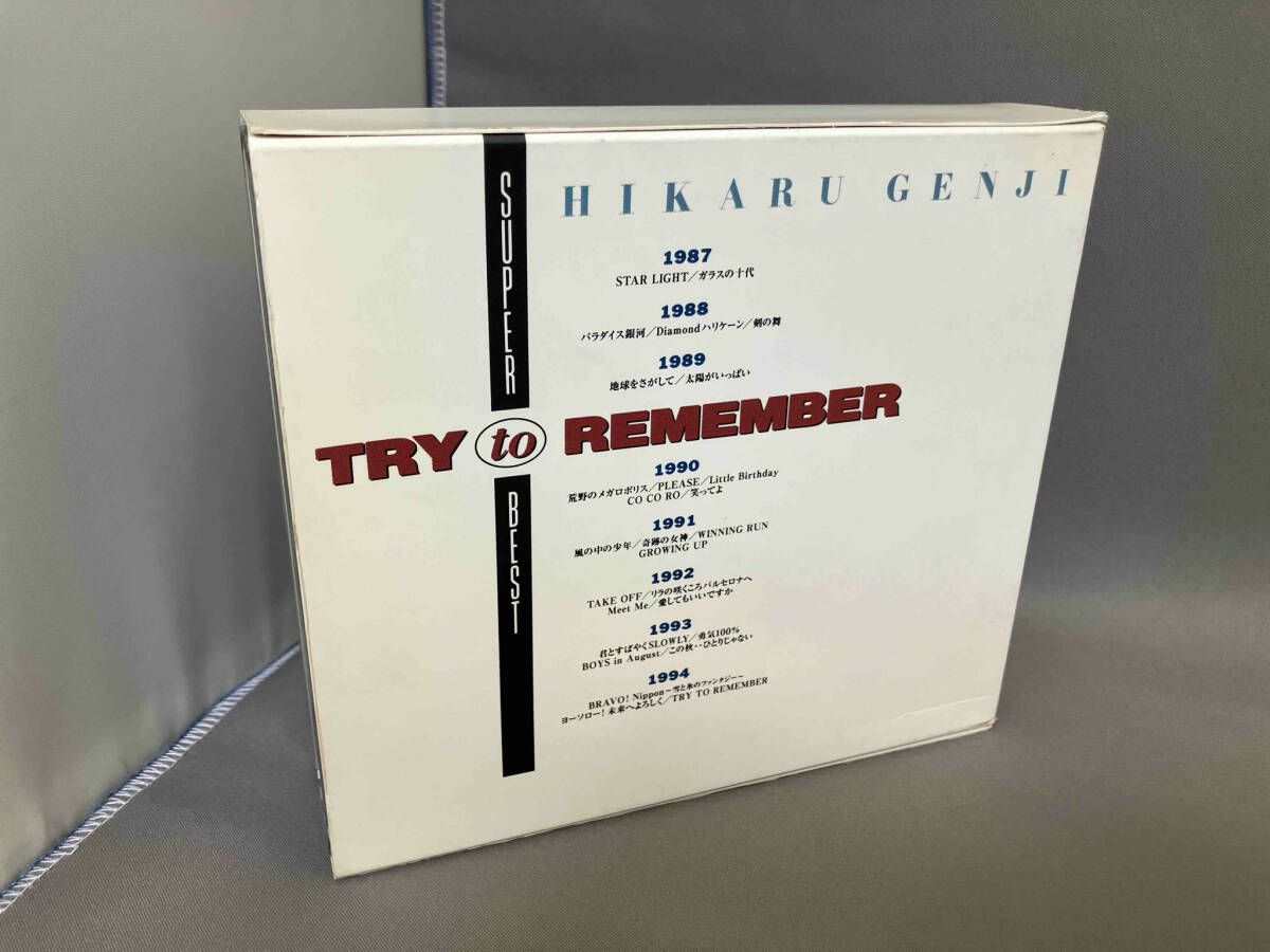 光GENJI CD SUPER BEST~TRY TO REMEMBER - メルカリ