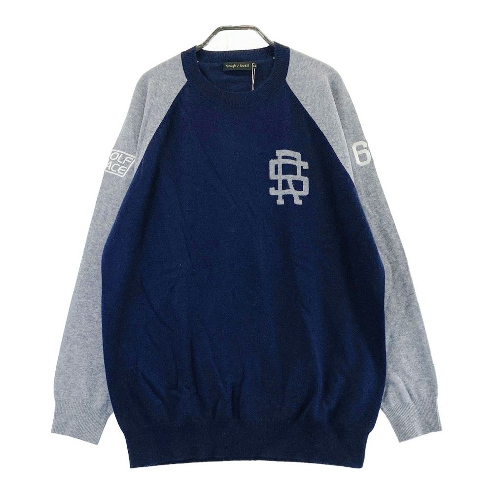 新品正規品【ROUGH&SWELL/XL】6BALLCREW ニットセーター サイズ：XL ROUGH&SWELL ラフアンドスウェル RSM-21264 カシミヤ