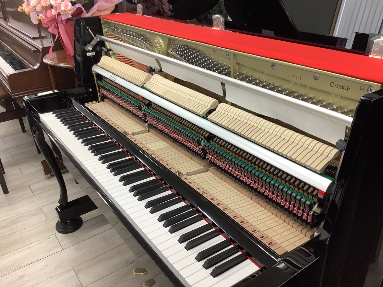 ★68287【アップライトピアノ】KAWAI　C280F ☆68287【アップライトピアノ】KAWAI C280F - メルカリ