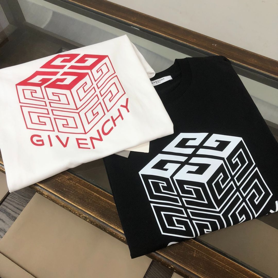 正規店買付【GIVENCHY】ホワイト コットン クルーネックTシャツ Givenchy Mens Vintage Logo Print White T-shirt All Sizes | eBay