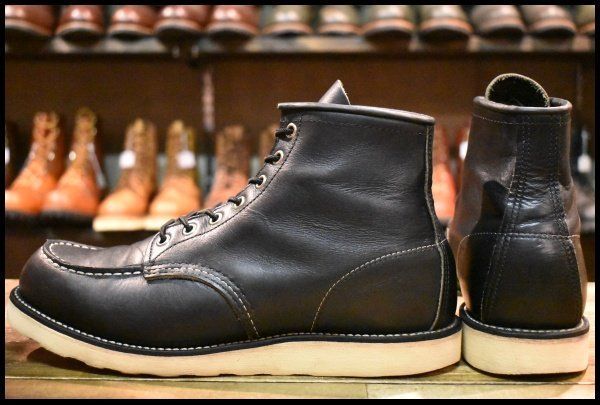 10D 14年 レッドウィング 9075 アイリッシュセッター 黒 ブラック ハーネス モックトゥ 8179 8130 ブーツ redwing HOPESMORE FI518 USTAUSTRALIA_COM_AU