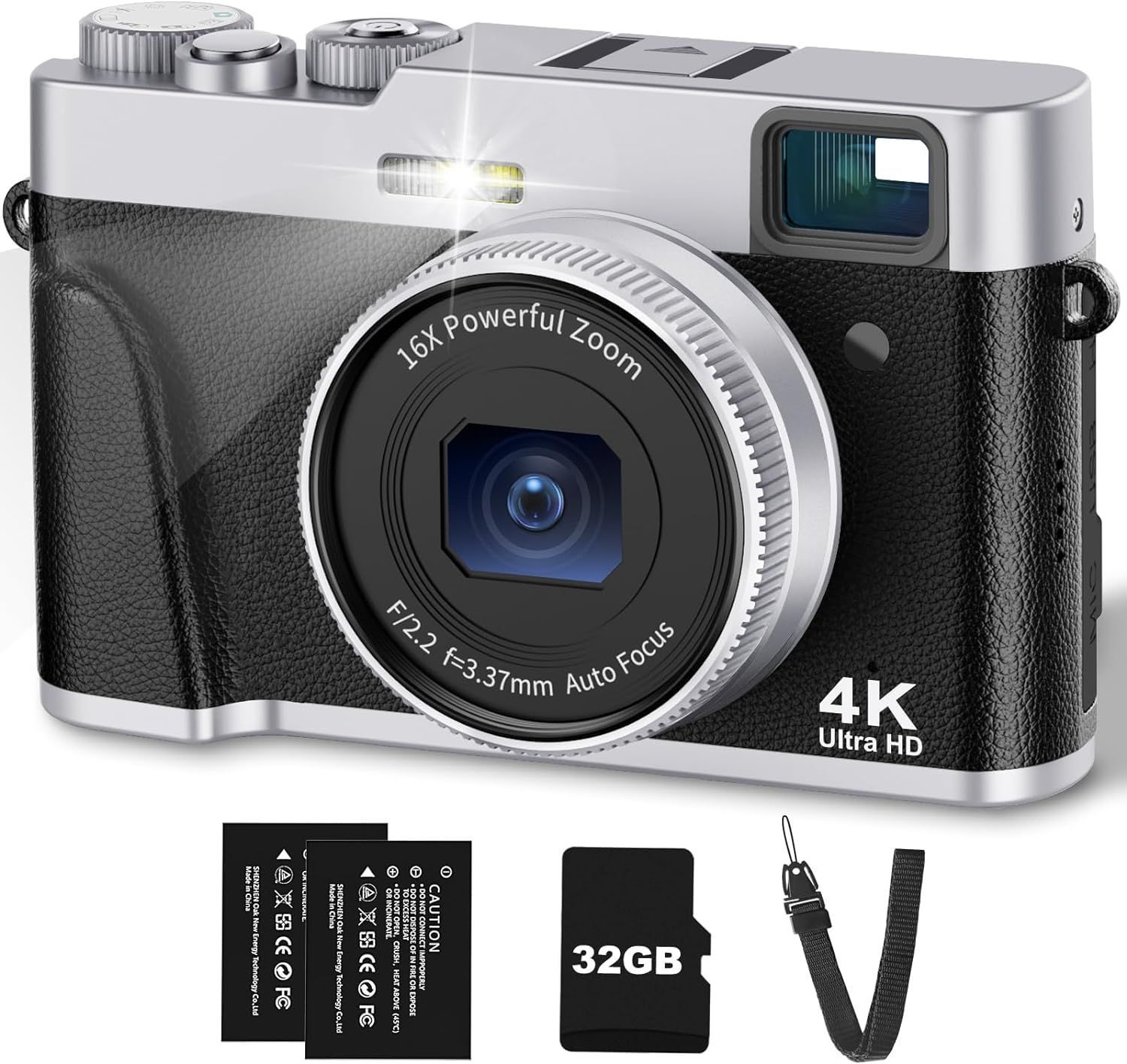 ✨4K デジカメ デジタルカメラ オートフォーカス 4800万画素 手振れ補正 Amazon.co.jp: 4K デジカメ デジタルカメラ オートフォーカス