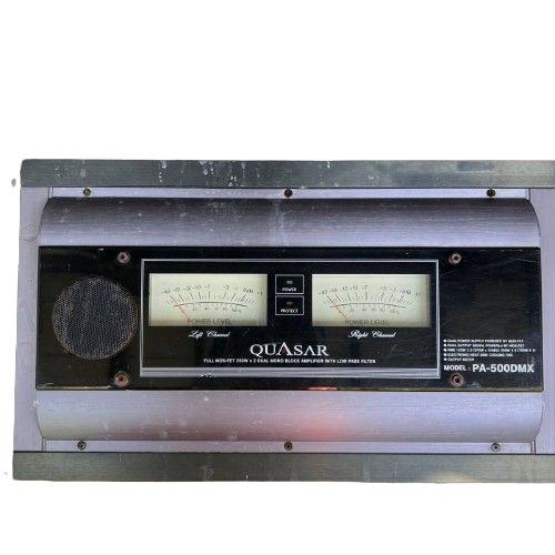 QUASAR PA-500DMX ハイパワーアンプ 500w パワーアンプ カーステレオ 