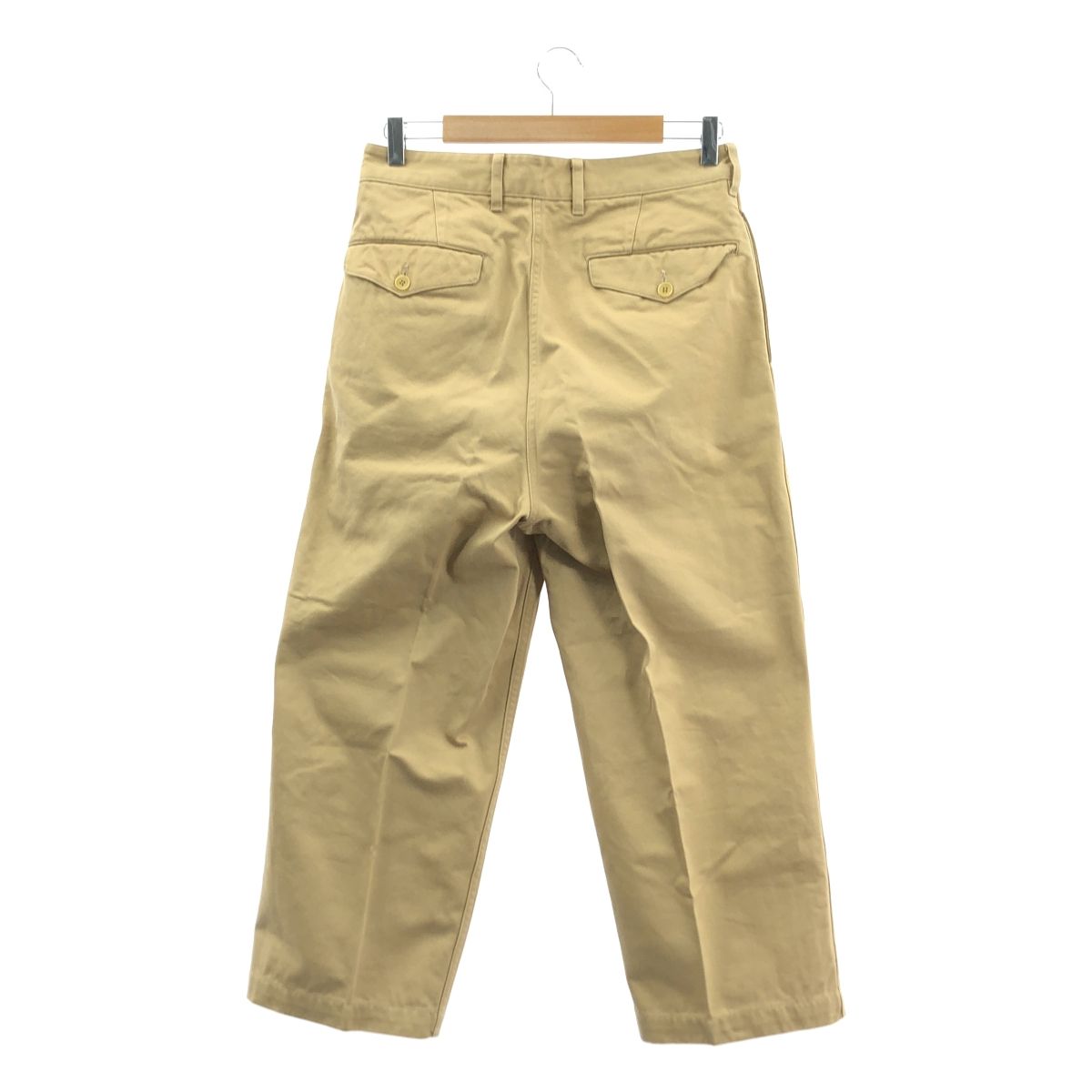 YLEVE / イレーヴ | FINX COTTON CHINO 2TUCK CREASET フィンクス