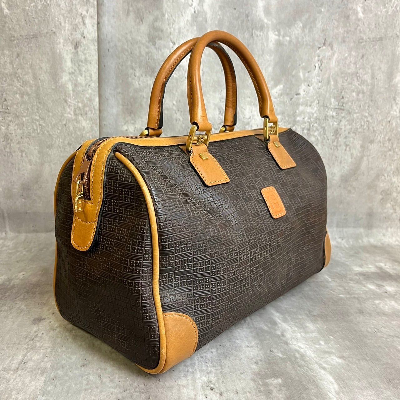 BALLY バリー オールレザーボストンバッグ トラベルバッグ 大容量 茶色