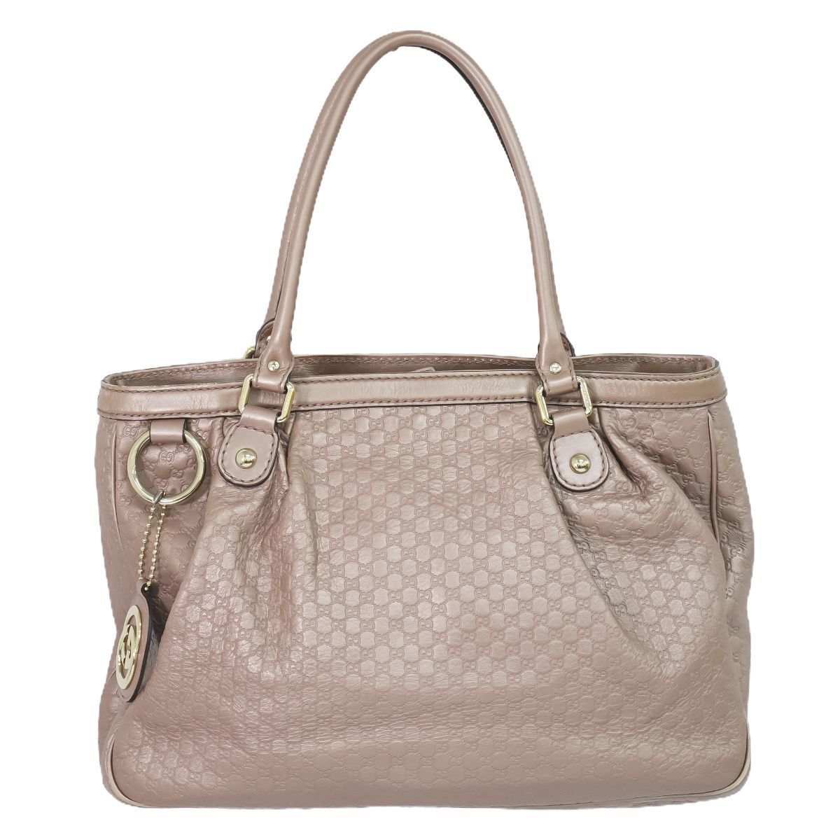 本物 グッチ GUCCI スーキー グッチシマ レザー トートバッグ 