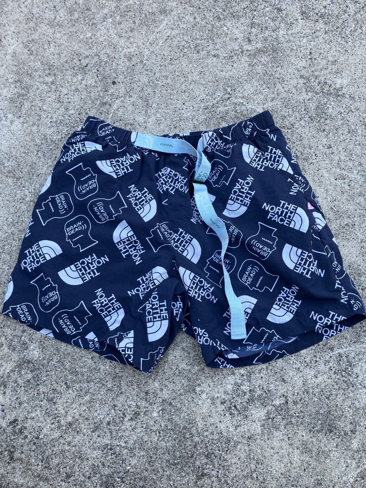 The North Face × Brain Dead NAVY ネイビー ショートパンツ サイズS
