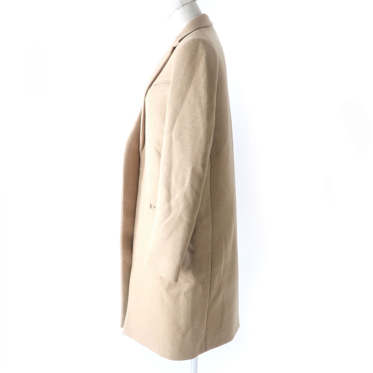 名品✨CELINE セリーヌ クロンビーコート キャメル生地 フィービー CELINE 美品△CELINE セリーヌ 28H28 キャメル フィービー期