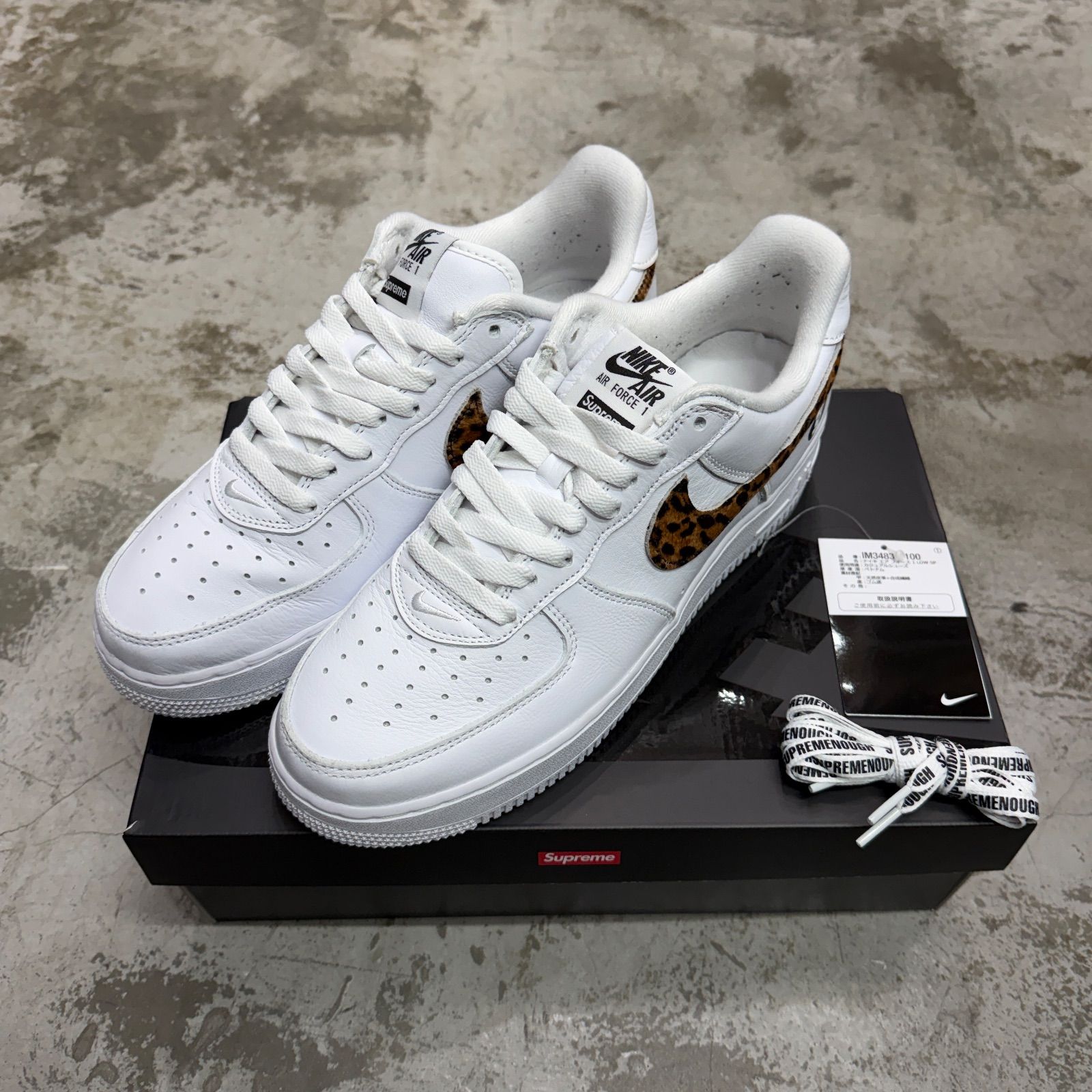 靴/シューズ NIKE Air Force 1 白蛇 cocoa snake エアフォース