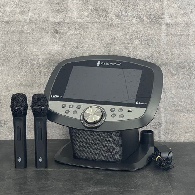 Singing Machine ISM9025 Wi-Fi カラオケマシーン みんなで 1人で 手軽に歌えるカラオケマシーン 514352