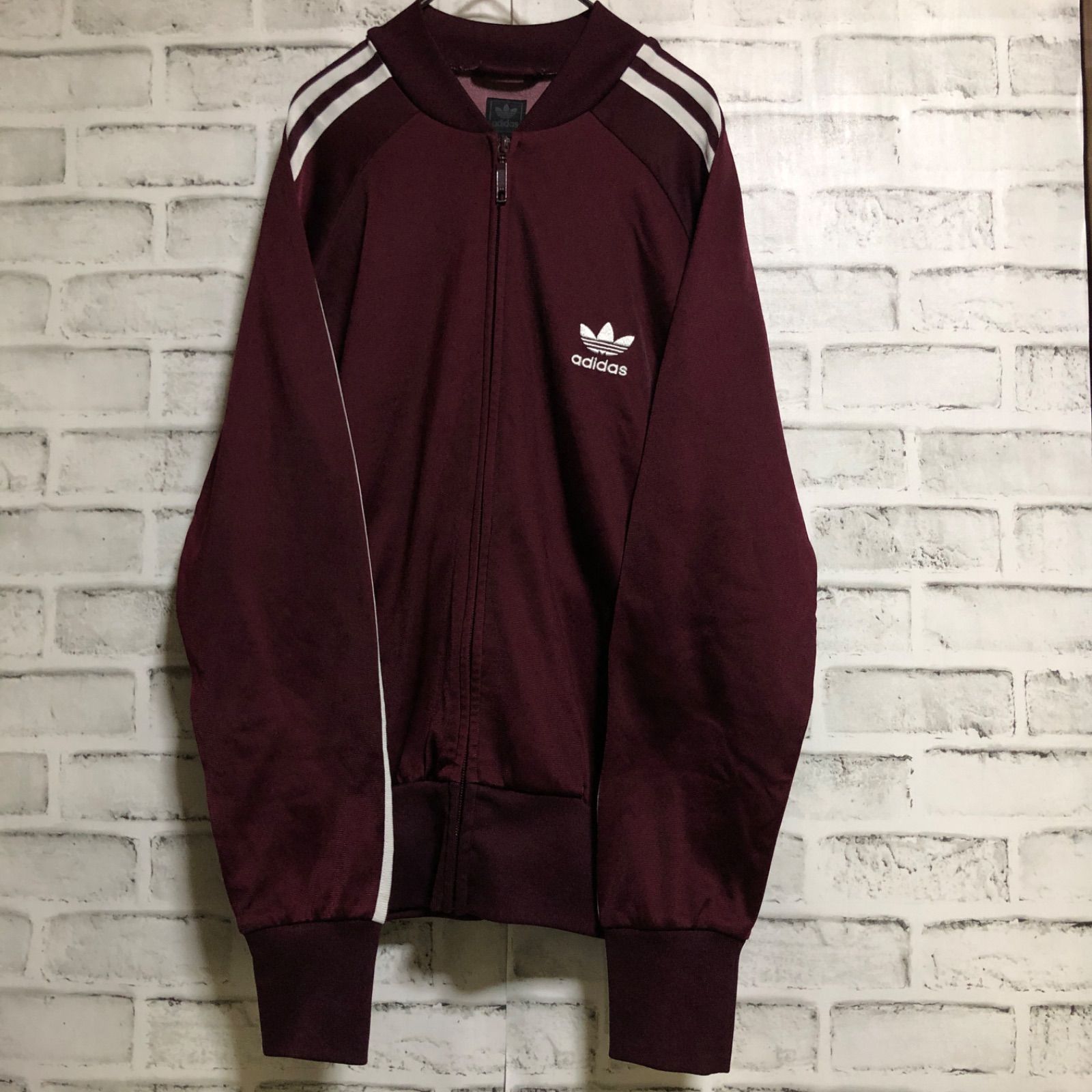 90s⭐️adidas トラックジャケット/ジャージ 刺繍トレファイル