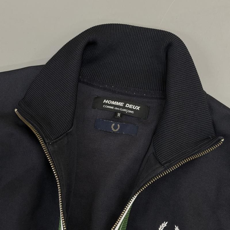 COMME des GARCONS HOMME DEUX コムデギャルソンオムドゥ ジャケット、上着 ジャンパー、ブルゾン FRED PERRY  DB-J102 AD2018 フレッドペリー ジャージ トラック - メルカリ