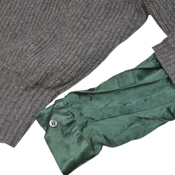 アンダーカバー UNDERCOVER 2023AW　SHIRTS LAYERED SWEATER　シャツレイヤードニットセーター　UP2C1908 グ UNDERCOVER アンダーカバー 2023AW SHIRTS LAYERED SWEATER