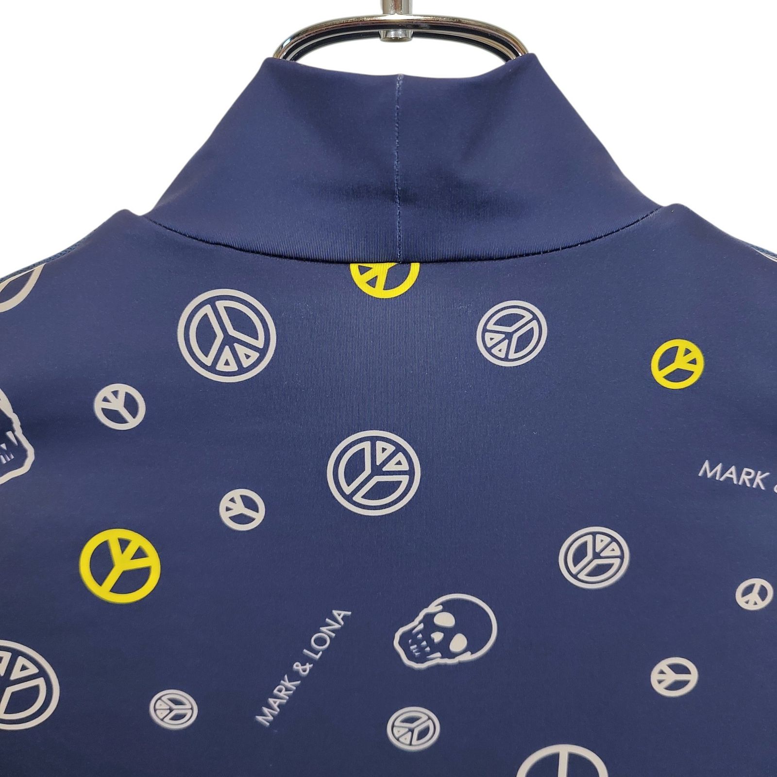 MARK＆LONA マークアンドロナ ゴルフ モックネック 長袖 Tシャツ